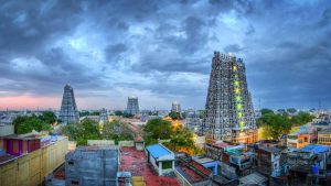 Meenakshi Temple in Madurai, Tamil Nadu