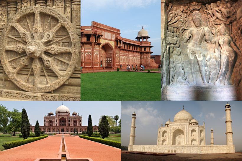 Top 10 haritage sites in india