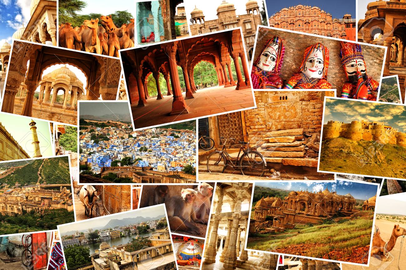 india tourist places collage