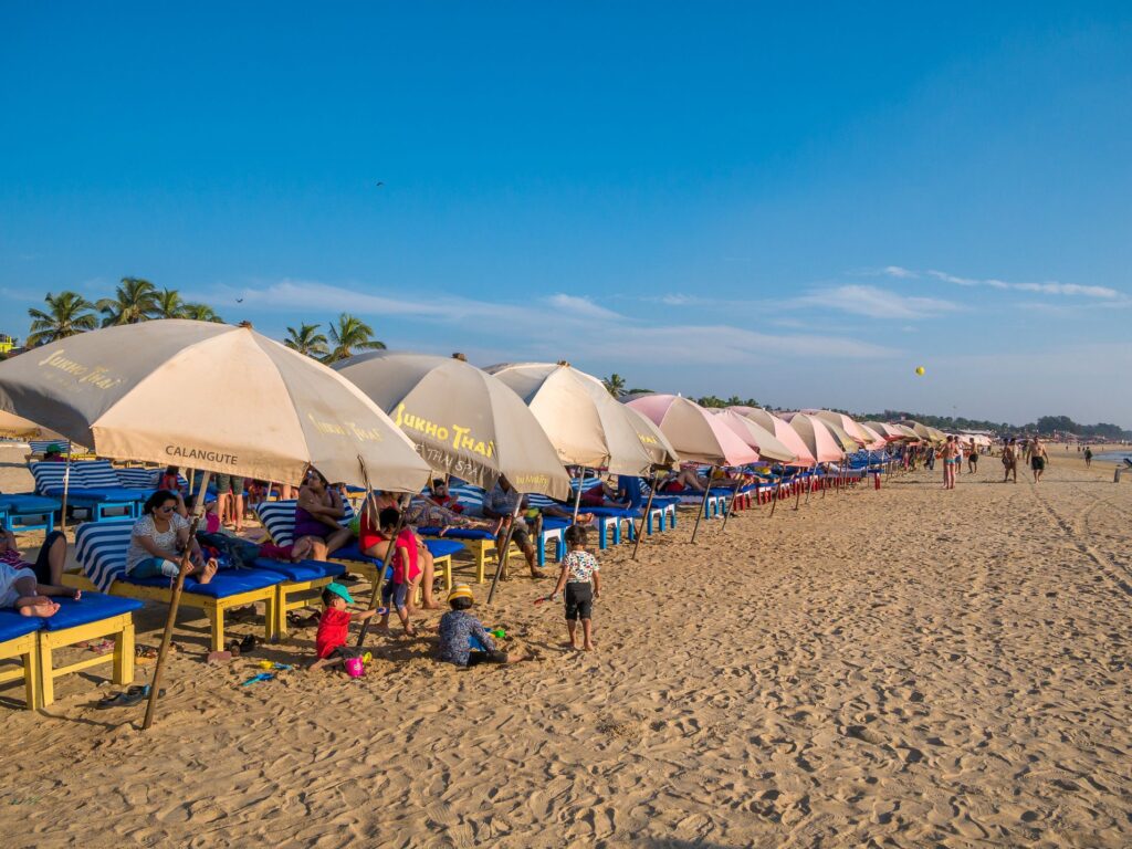 Baga beach