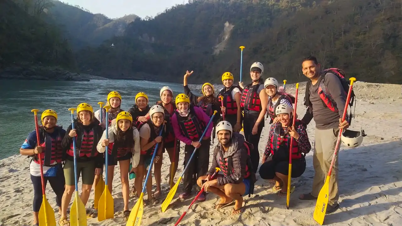 River Rafting in Rishikesh with Ghum India Ghum