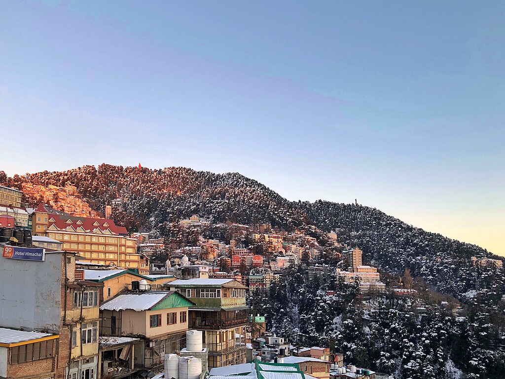 UnpetitproleX, CC BY-SA 4.0 <https://creativecommons.org/licenses/by-sa/4.0>, via Wikimedia Commons-Shimla Travel Guide