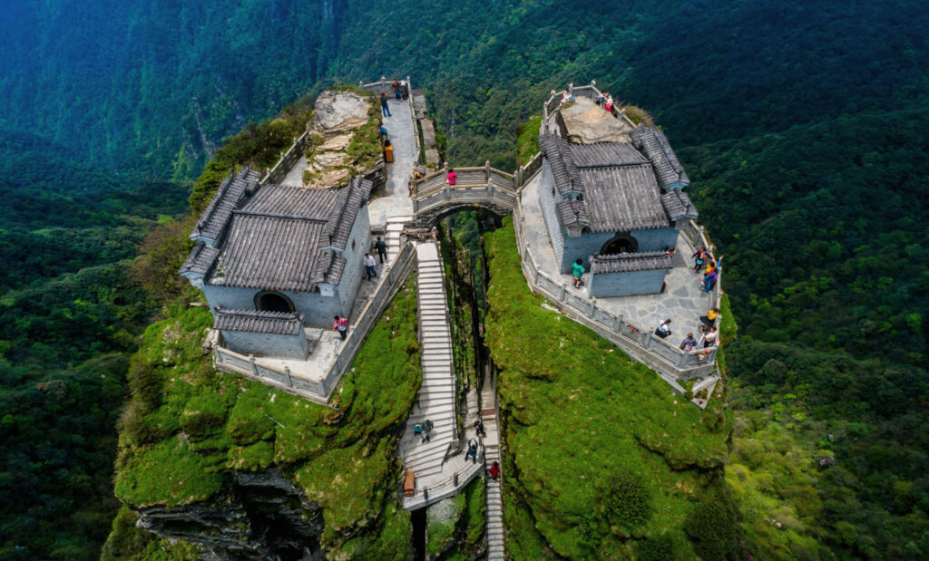 Fanjingshan Temples, Guizhou, China-Iconic Religious Structures