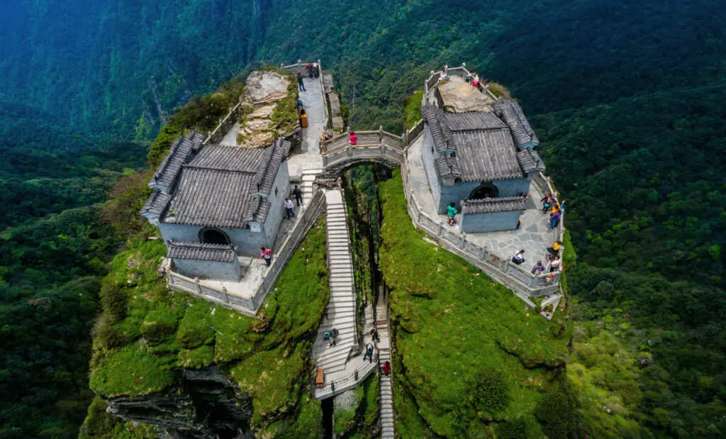 Fanjingshan Temples, Guizhou, China-Iconic Religious Structures