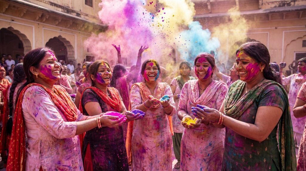 Varanasi – Spiritual & Raw Holi Energy-Holi in India