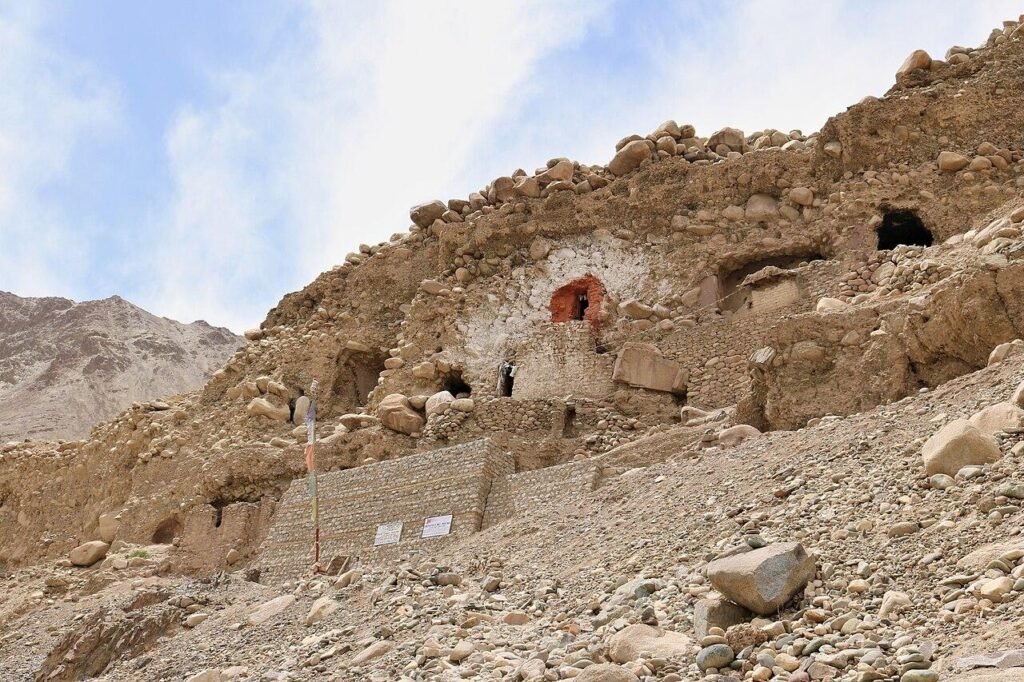 Ancient Caves at Saspol-Ladakh Protected Monuments