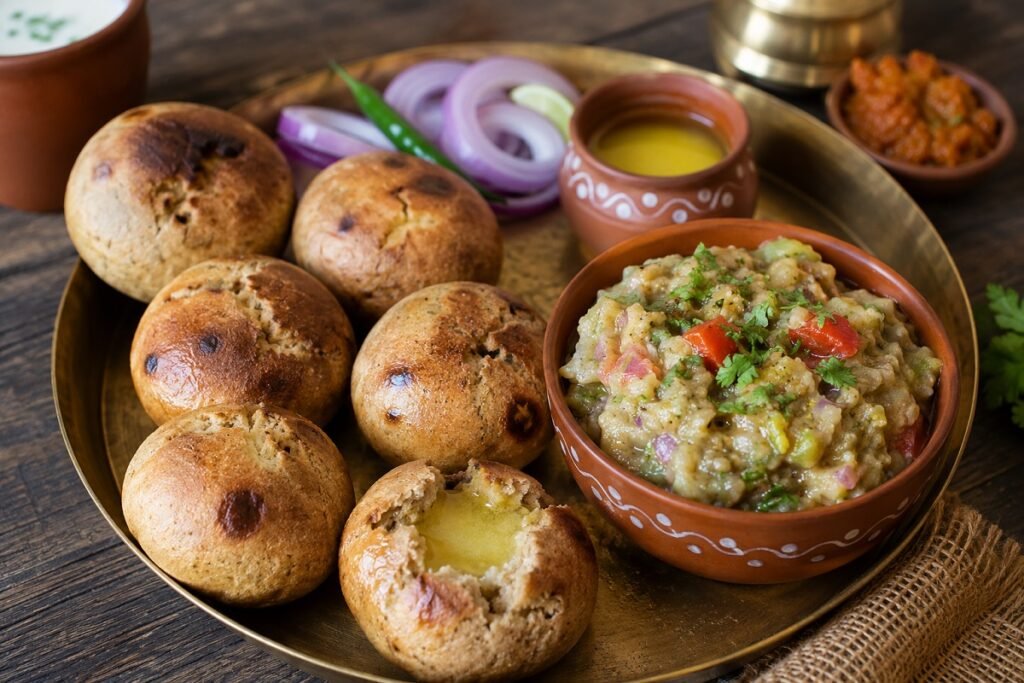 Baati Chokha – Traditional Rustic Flavors