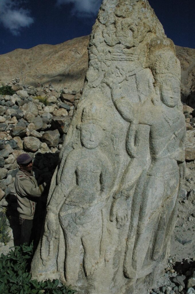 Chamba Rock Carving at Tokpo, Diggar