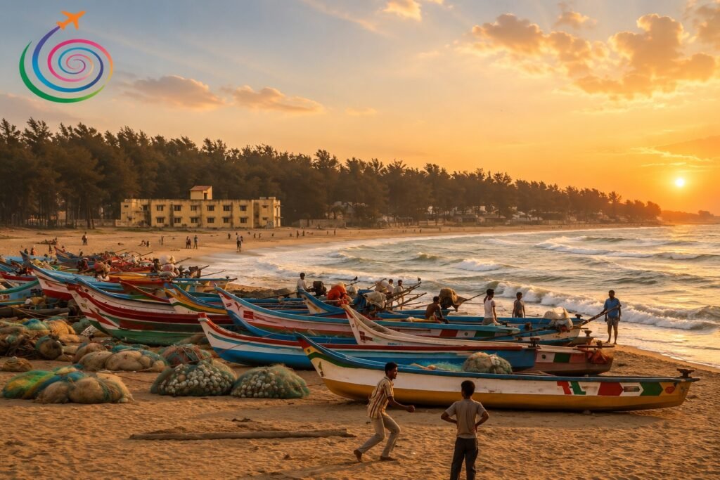 Mahabalipuram Beach, Tamil Nadu