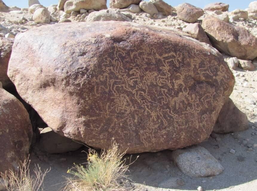 Petroglyph Site at Lehdo-Ladakh Protected Monuments