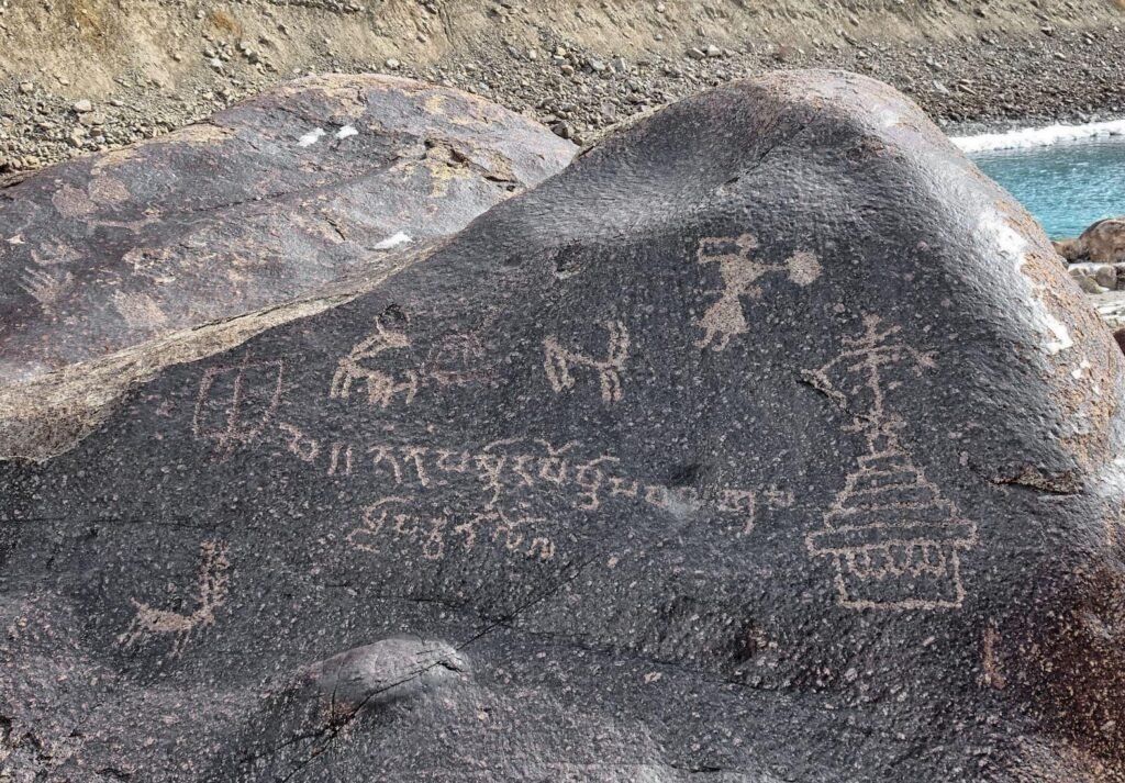 Rock Inscriptions at Yourbaltak, Kargil