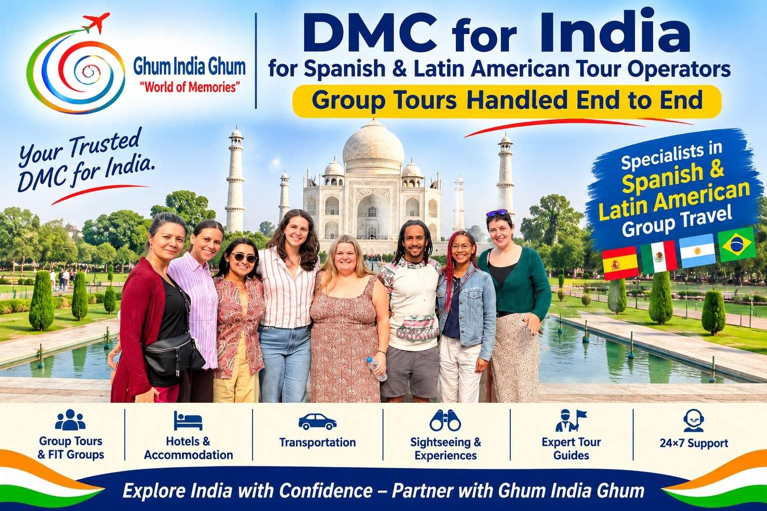 DMC for India for Spanish & Latin American