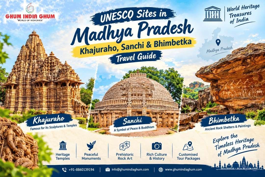 UNESCO Sites in Madhya Pradesh